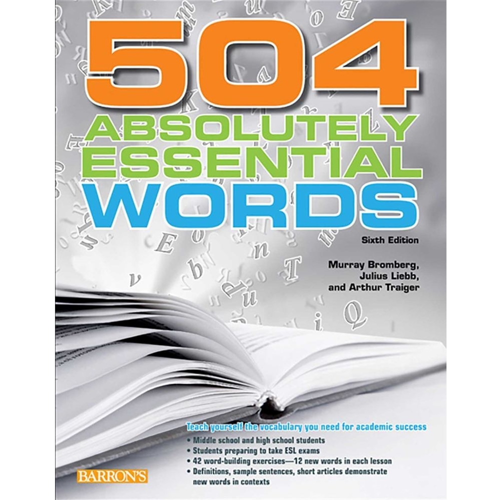 9780764147814 504 Absolutely Essential Words 6th Edn - UBC Bookstore