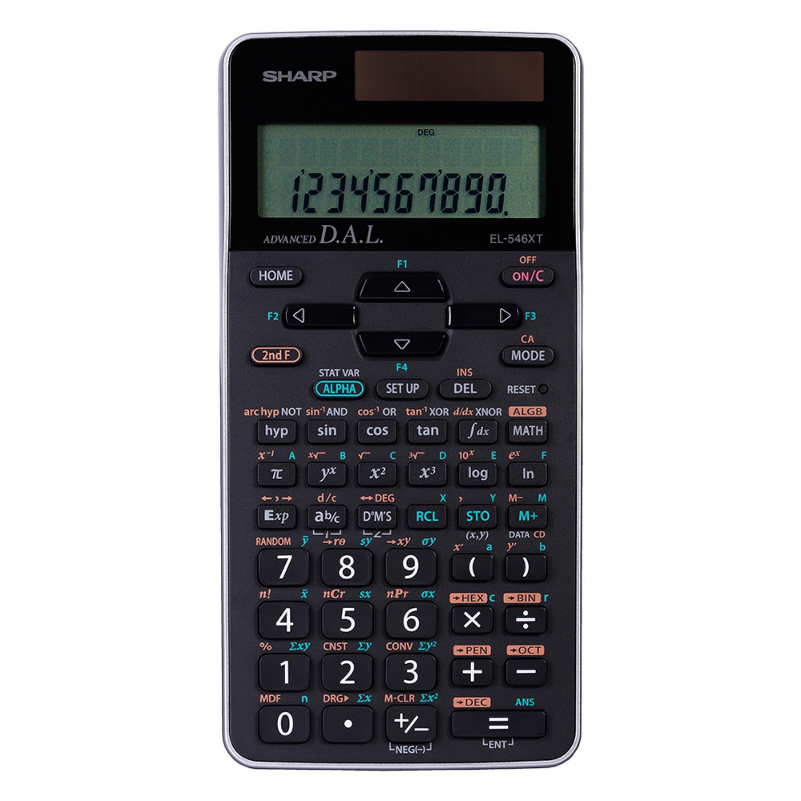 5278062 Sharp El-546Xtbsl Scientific Calculator - UBC Bookstore