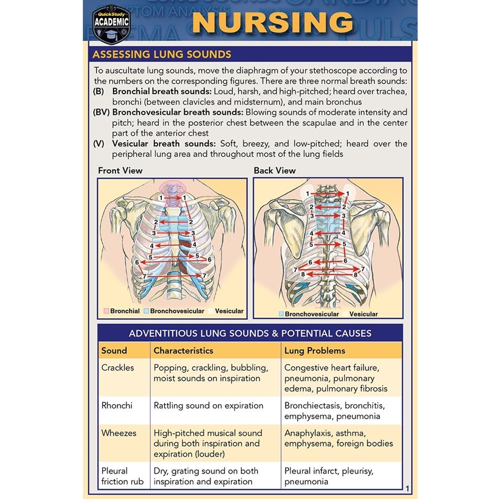 9781423242765 Nursing Chart Medical Pocket Guide 4 X