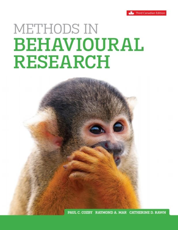 Etext 180 Day: Methods In Behavioural Research