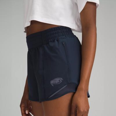 Womens Thunderbird Hotty Hot High-Rise Lined Short 4" Navy